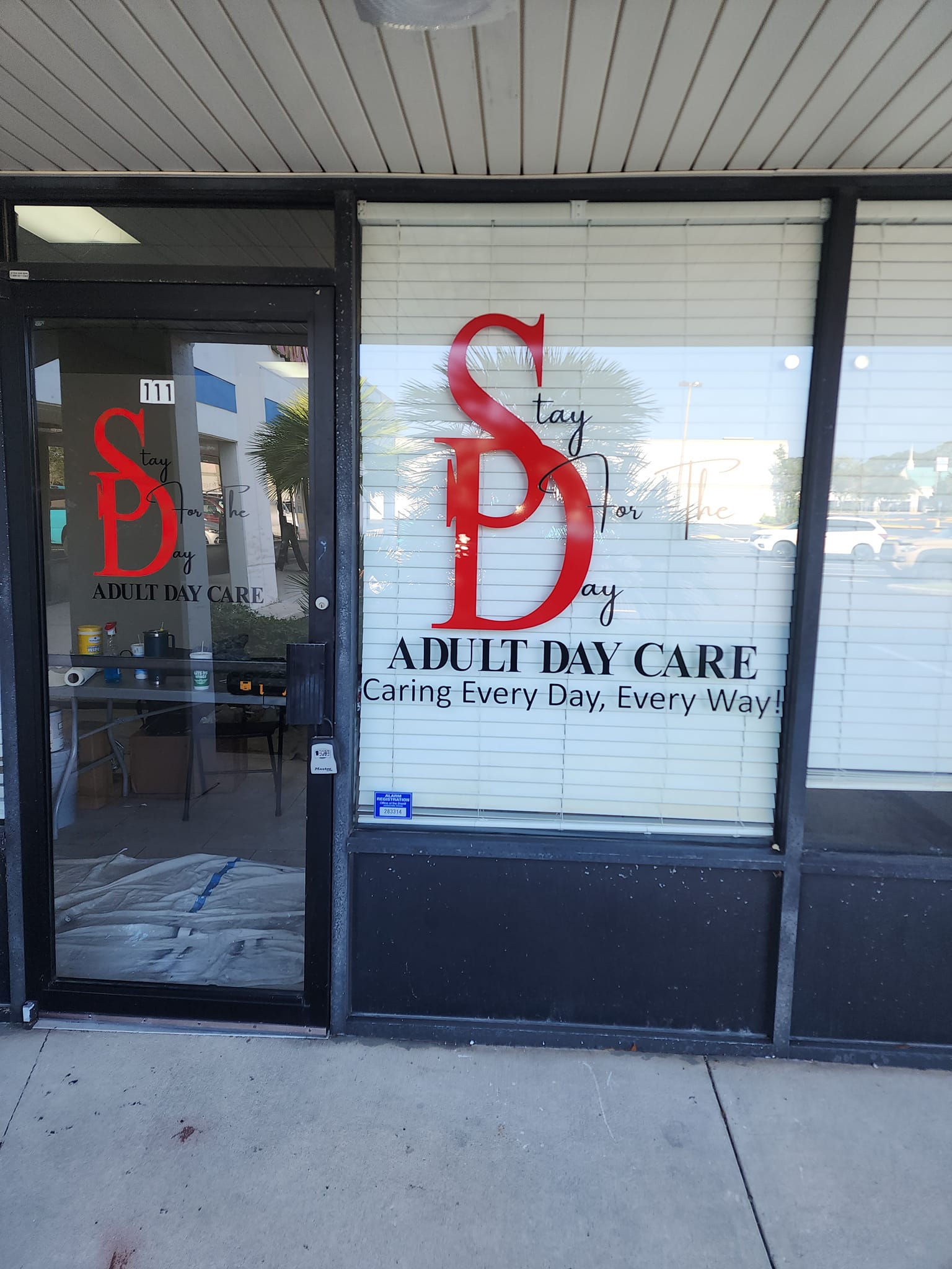 Stay For The Day Adult Day Care storefront at 5800 Beach Blvd, Suite 111, Jacksonville, FL